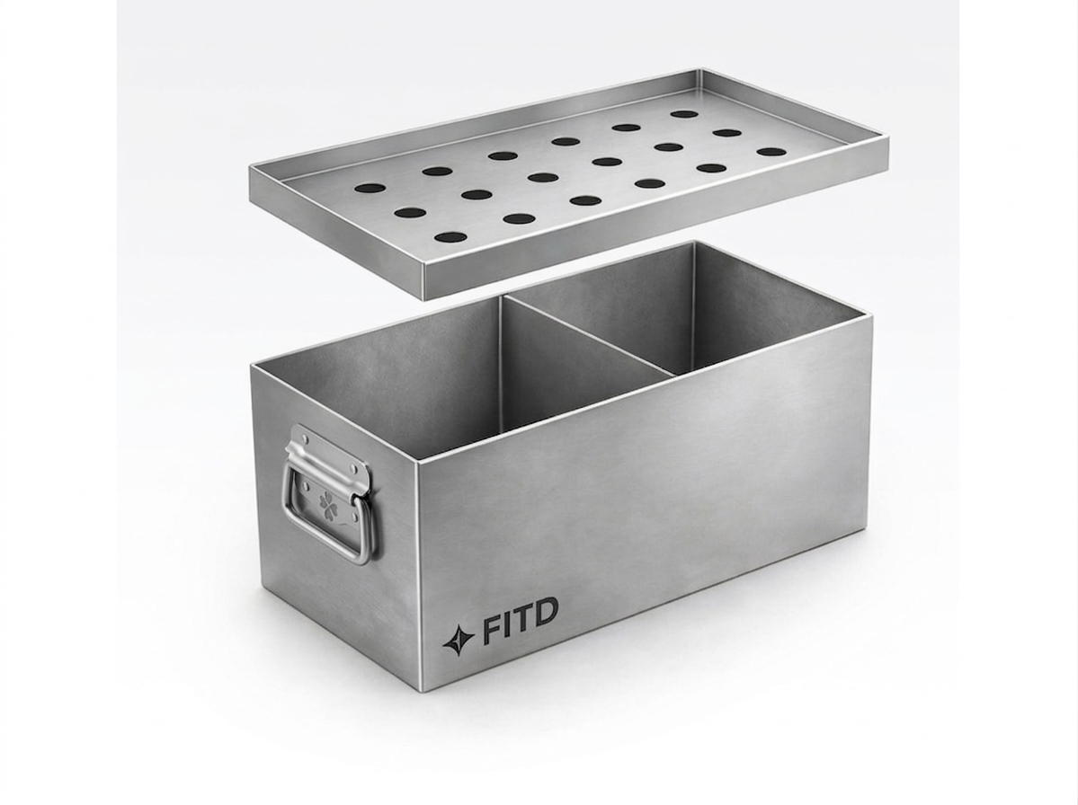 FITD Floor Scent Training Box with Handles – Portable K9 Detection Training Box