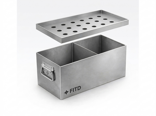 FITD Floor Scent Training Box with Handles – Portable K9 Detection Training Box