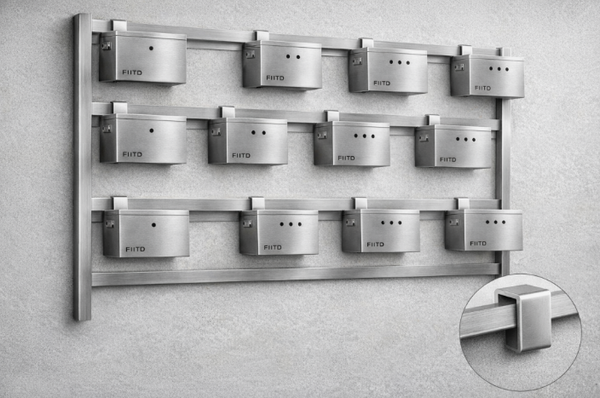 FITD Wall-Mounted Scent Training Box System for K9 Detection
