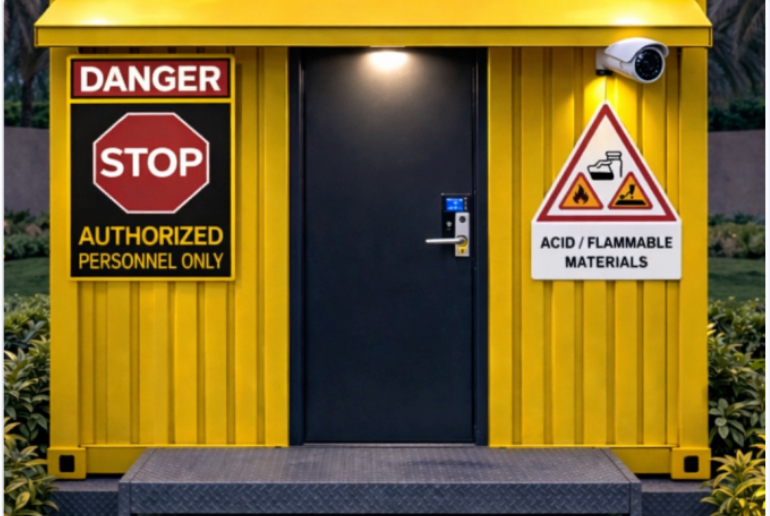 FITD 20ft Smart Security Container – Industrial Storage & Control Unit