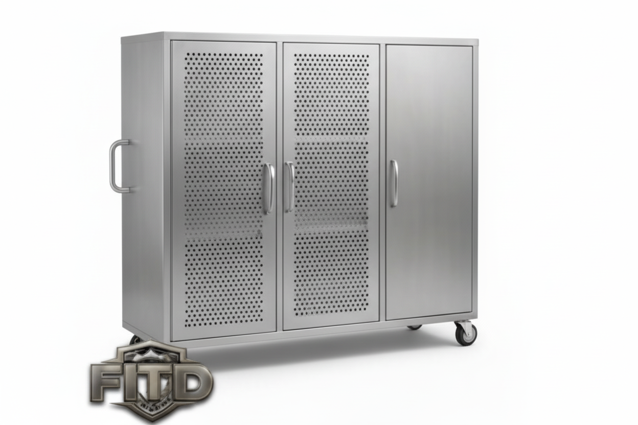 FITD Stainless Steel Scent Training Cabinet