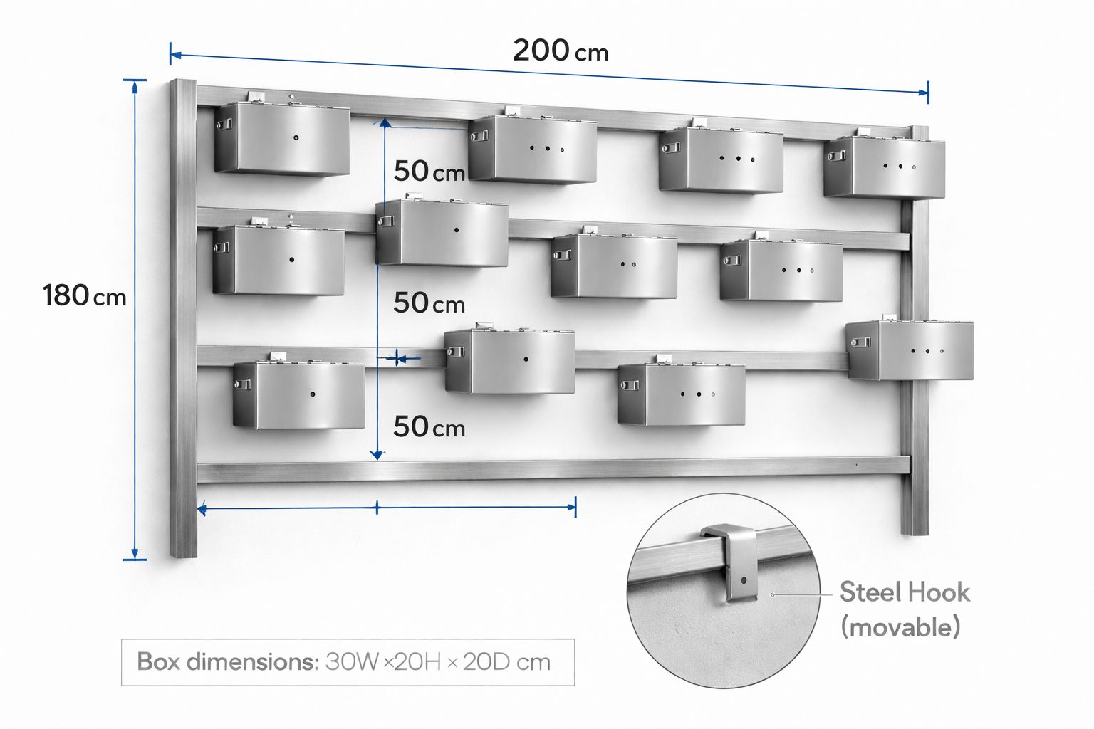 FITD Wall-Mounted Scent Training Box System for K9 Detection