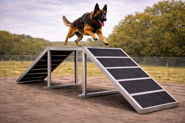 Stainless Steel Dog Walk – Professional K9 Agility Training Ramp