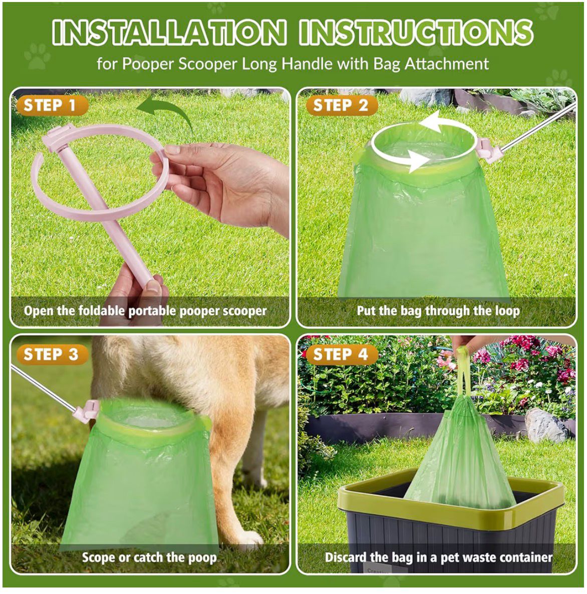 Dog Pooper Catcher Scooper