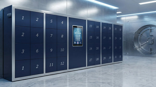 Secure Bank Safe Deposit Locker System