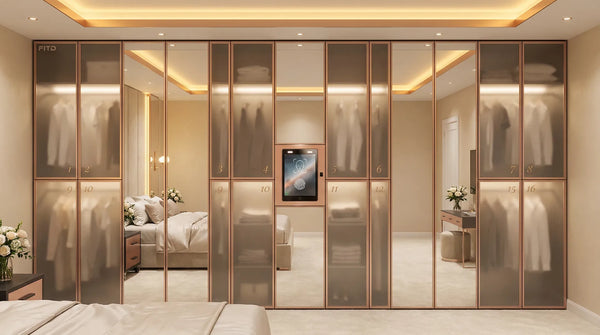 Smart Bedroom Wardrobe Storage System